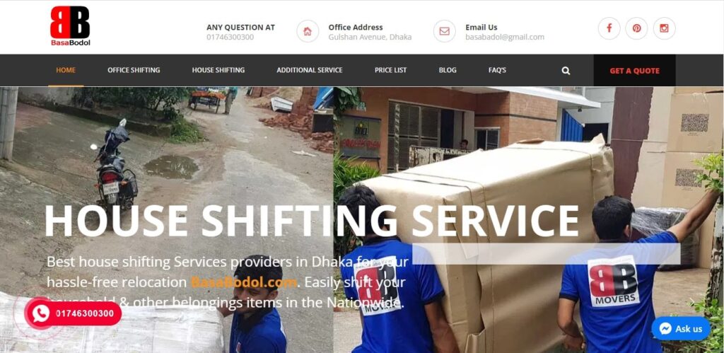 Basabodol Packers and Movers