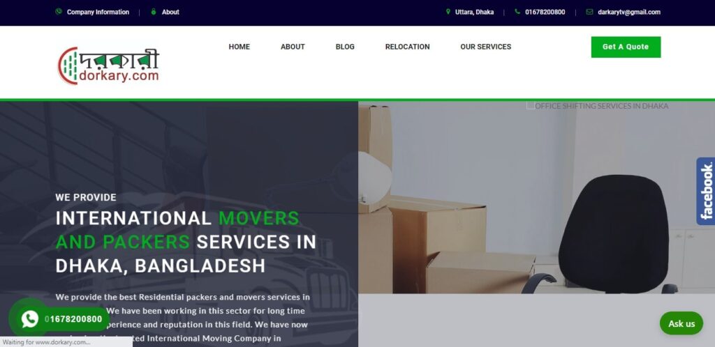 Dorkary Packers and Movers