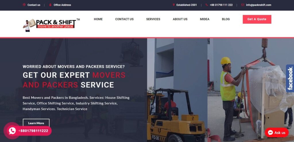 Packnshift Packers and Movers